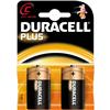 Pile Duracell Plus - mezzatorcia - (blister da 2 pile)