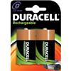 Pile Ricaricabili Duracell Accu - torcia - (conf. da 2 pile)