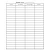 Confronta prezzi Registro firma presenze - Flex - 310x245 mm