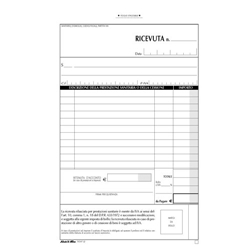 Blocco Ricevute Sanitarie - Flex - Carta chimica 2 parti - 230x148 mm