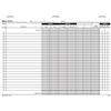Blocco prima nota cassa banca - Flex - Carta chimica 2 parti 230x297 mm - 50 fogli