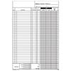 Blocco prima nota cassa - Flex - Carta chimica 2 parti 297x230 mm - 50 fogli - 1680C0000
