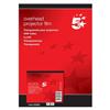 Lucidi 5 Star - Per stampanti inkjet - (conf. da 50 lucidi)