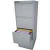 Classificatori Kubo - grigio - 4 cassetti - 47x62x132 cm