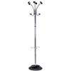 Appendiabiti Chromy Alba - 12 ganci - H 177 - Ø 38 cm - grigio