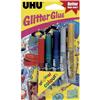 Confronta prezzi Glitter Colla UHU - Original - 10 ml - assortiti - (conf. da 6 pezzi)