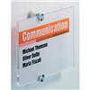 Targa Crystal SignDurable - 21x14,8 cm