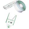 Rotoli tagliandi per Elimina Code Printex - verde (conf. da 5 rotoli)