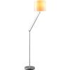 Lampada fluorescente da terra Fluo Soft Flex Hansa - argento - 20 W
