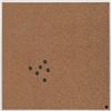 Lavagna-pannello quadrata Bi-Office - 45x45 cm - sughero - no