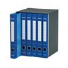 Gruppi di 6 classificatori Essentials Esselte - a 3 lembi - blu