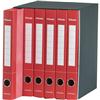 Gruppi di 6 classificatori Essentials Esselte - a 3 lembi - rosso
