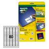 Etichette adesive Avery removibili - 35,6x16,9 mm (conf. 2000 pezzi)