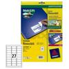 Etichette adesive Avery removibili - 63,5x29,6 mm (conf. 675 pezzi)