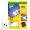 Etichette adesive Avery removibili - 99,1x42,3 mm (conf. 300 pezzi)