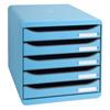 Confronta prezzi Cassettiera Big Box Plus Multiform - turchese - 5 cassetti - 449986