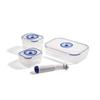Set 3 contenitori cucina con sottovuoto + pompa Aladdin (pz.set)