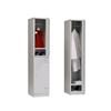 Spogliatoio a casello TDM - grigio - 1 anta - 38x45x180 cm