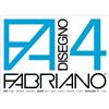 Fabriano disegno 4 - liscio riquadrato - 33x48 cm - 220 g/mq - 20 fogli - bianco