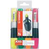 Evidenziatori Luminator Stabilo - punta a scalpello - 2/5 mm - assortiti (conf. 4 pz)