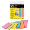 Etichette riposizionabili Post-it® - in blocchetto - assortiti (conf. 6 blocchetti)