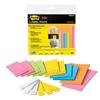 Etichette riposizionabili Post-it® - in blocchetto - assortiti (conf. 16 blocchetti)
