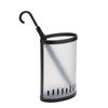 Portaombrelli PMKIT Alba - 22x38x59 cm - nero e bianco traslucido
