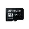 Micro SDHC Memory Card 16GB Verbatim - 16 GB - Memoria Flash - 44007