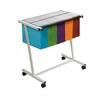 Carrello per cartelle sospese Elba - 80x46x64 cm - grigio chiaro - 120016008003