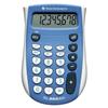 Calcolatrice scolastica 8 digit Texas - grigio/azzurro - T503SV