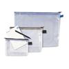 Busta a zip A4 blu Rexel - A4 - blu - 1300259