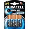 Pile Lithium Duracell - AA LITHIUM - sì - Stilo - na - 5000394999947 (conf.4)