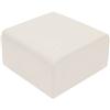 Pouf quadrato per divanetto X1 Ergosit - sky -  bianco - POUFX1/KBI BIANCO