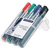 Marcatore Lumocolor Permanent Staedtler - assortiti tonda 2 mm - (conf. da 4 pezzi)