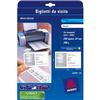 Biglietti da visita fronte/retro Quick&Clean¶ Avery - 220 g/mq - bianco satinato - (conf. da 25 fogli)