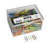 Fermagli Gran Mix 500 Leone Dell'Era - assortiti metallizzati