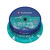 DVD-RW Spindle Verbatim - 4,7 Gb - 4x (conf. da 25 pezzi)