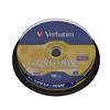 DVD+RW Spindle Verbatim - 4,7 Gb - 4x (conf. da 10 pezzi)