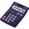 Calcolatrice da tavolo MS-8VER Casio - solare e batteria - 8 cifre