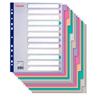 Intercalari Multicolor Esselte - 12 tasti - A4