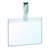 Portabadge in PVC Durable - con clip in plastica - orizzontale - (conf. da 25 pezzi)