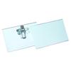 Portabadge con clip e spilla in metallo Durable - (conf. da 50 pezzi)