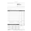 Blocco ricevute sanitarie numerate - Flex - Carta chimica 2 parti 230x148 mm