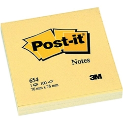 Post-it® Note - 76x76 mm - giallo canary (conf. 12 pezzi)