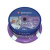 DVD+R Spindle stampabili Verbatim - 8,5 Gb - DL - 8x (conf. da 25 pezzi)