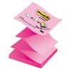 Ricariche Post-it® Z-Note - rosa neon, rosa pastello - 76x76 mm - (conf. da 12 ricariche)