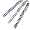 Confronta prezzi Dorsi metallici a 34 anelli GBC - 12,5 mm - 115 fogli - argento - RG81