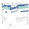 Carta igienica Lotus Tenderly Salvaspazio - 2 veli - 160 strappi (conf. 30 rotoli)
