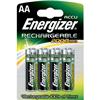 Ricaricabili Energizer - MAh 2000 - stilo (conf. da 4 pile) Ricaricabili Energizer - MAh 2000 - stilo (conf. da 4 pile)