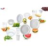 Insalatiera 2lt trasparente DOpla (conf. da 10 pezzi)